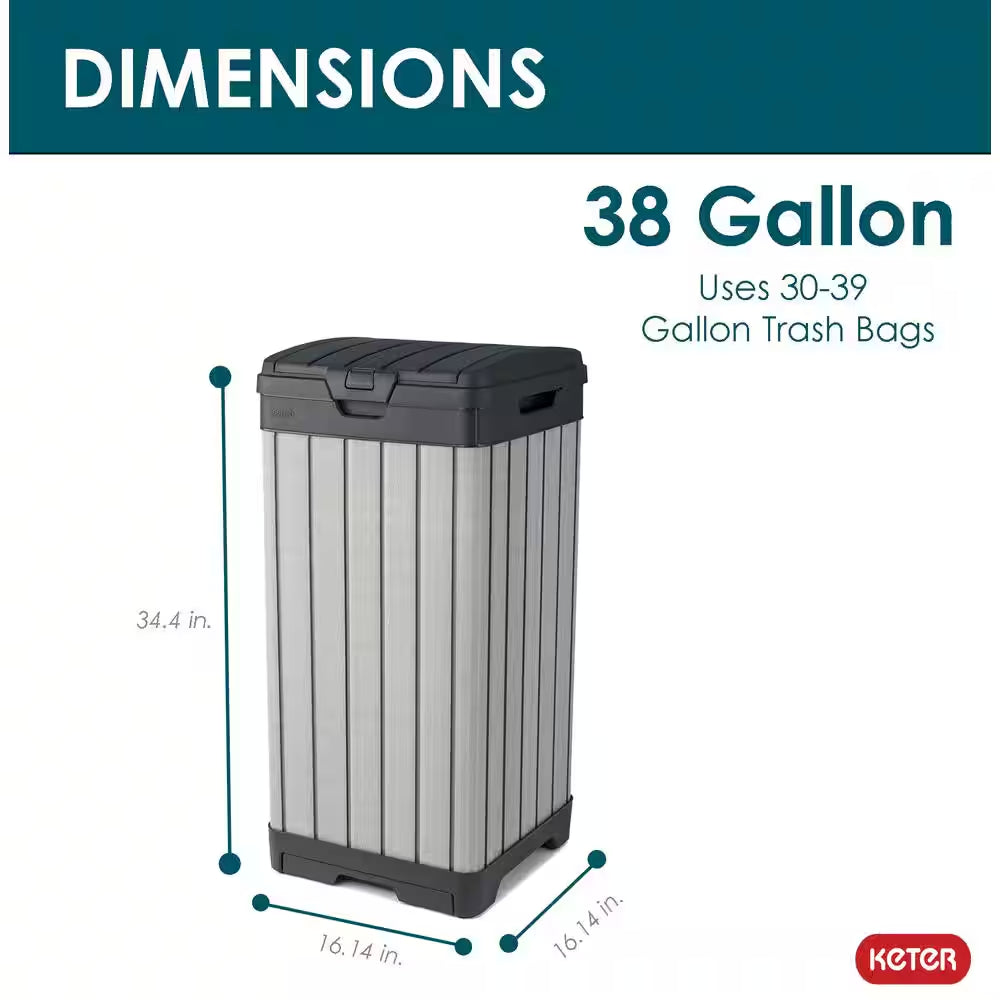 Rockford Outdoor Waste Bin