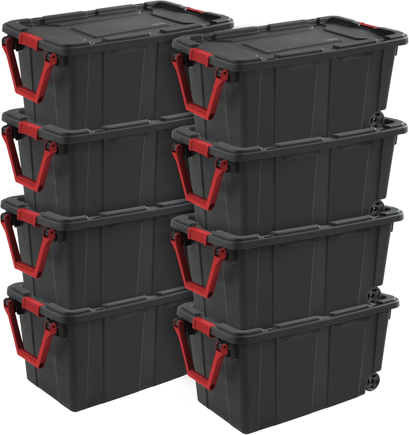 Wheeled Black Tote IND 40GA Model 14699002